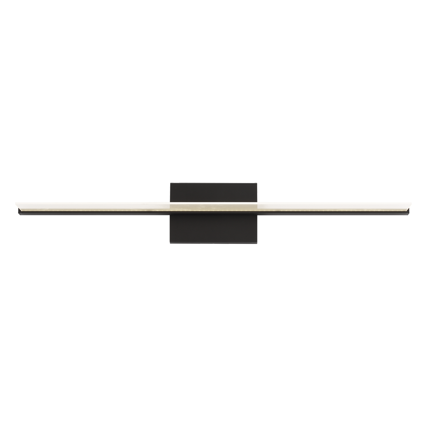 Span 36 Bath Direct/Indirect Nightshade Black 3000K 90 CRI integrated led 90 cri 3000k 277v