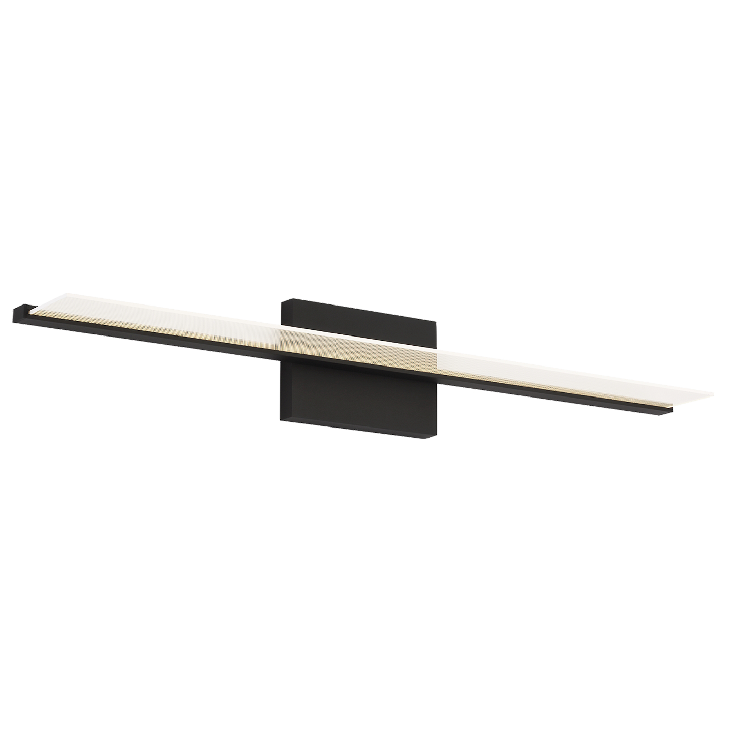 Span 36 Bath Direct/Indirect Nightshade Black LED 90 CRI 3000K 120V