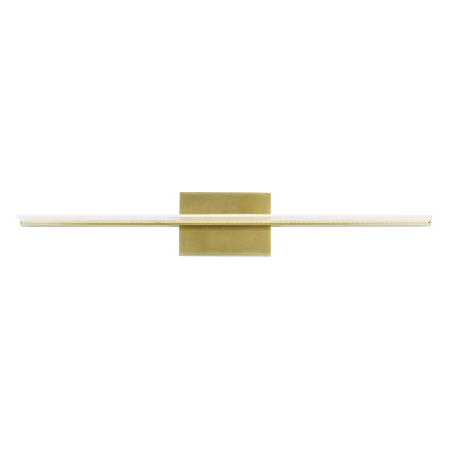 Span 36 Bath Direct/Indirect Plated Brass LED 90 CRI 3000K 120V