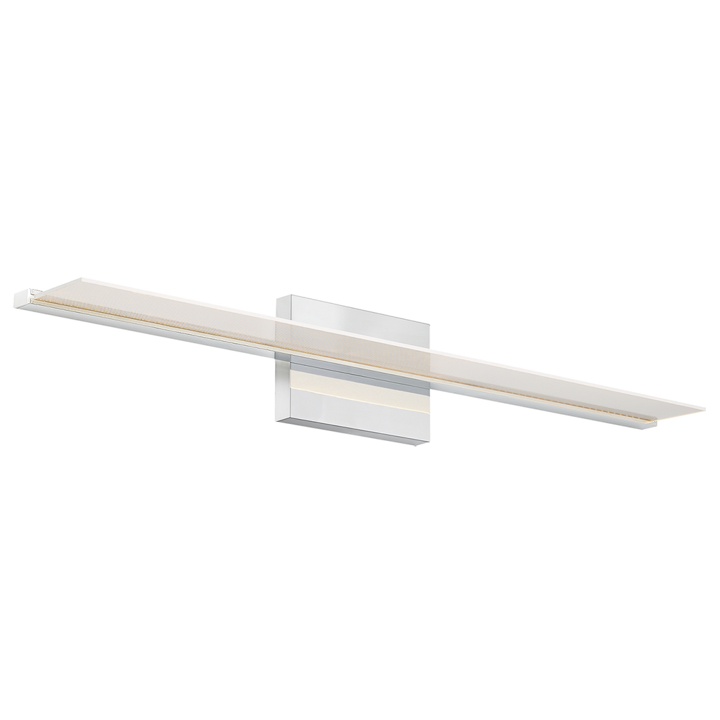 Span 36 Bath Direct/Indirect Chrome 3000K 90 CRI integrated led 90 cri 3000k 120v