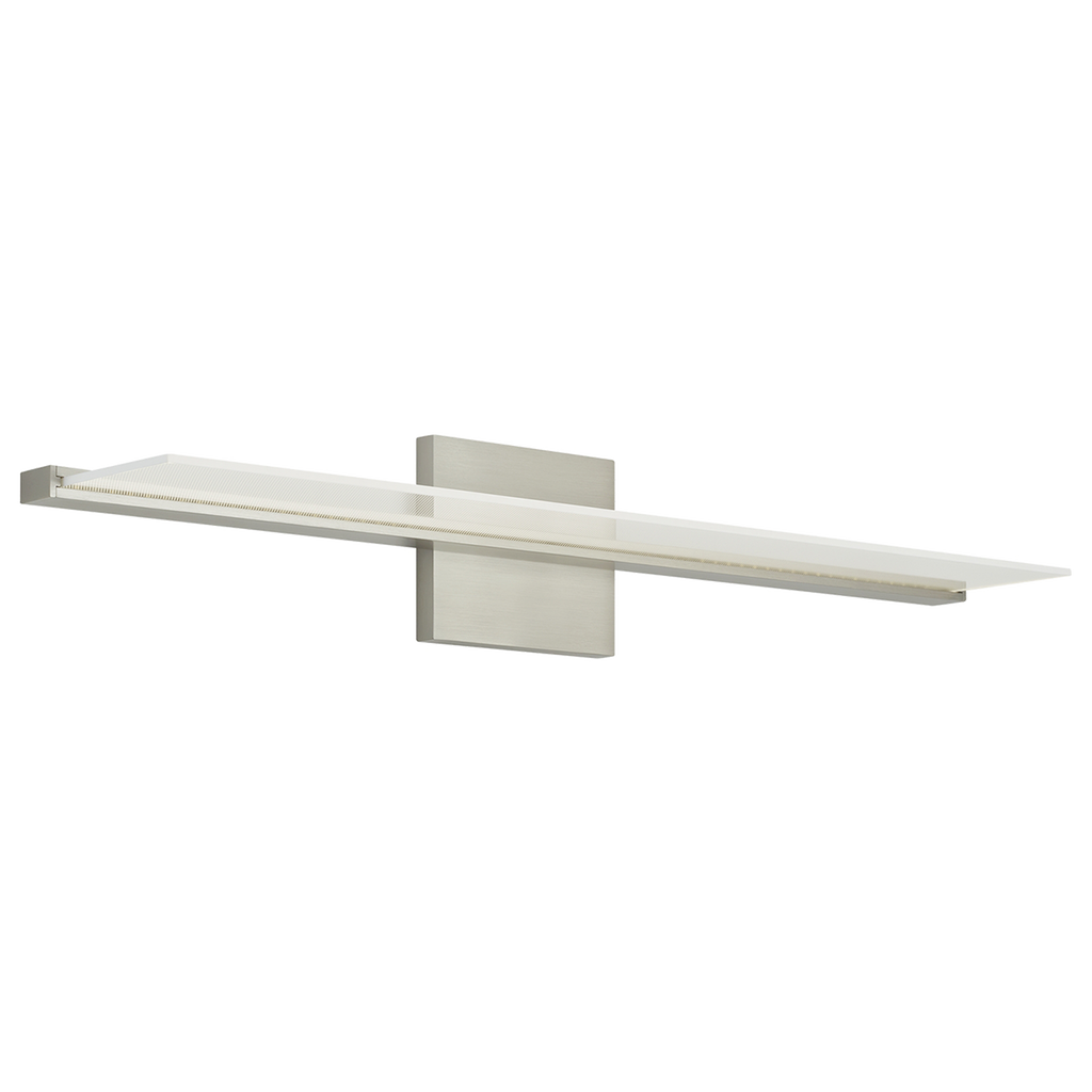 Span 36 Bath Direct/Indirect Satin Nickel 3000K 90 CRI integrated led 90 cri 3000k 277v