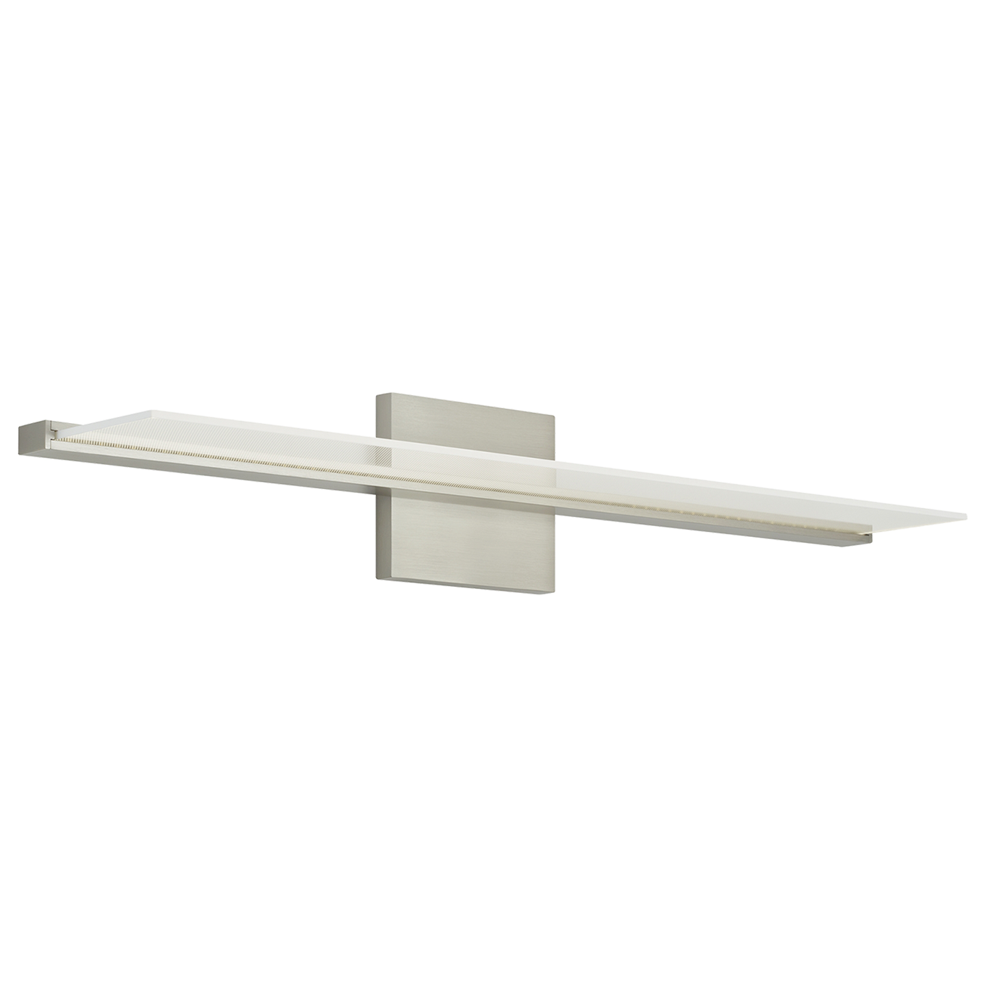 Span 36 Bath Direct/Indirect Satin Nickel 3000K 90 CRI integrated led 90 cri 3000k 277v