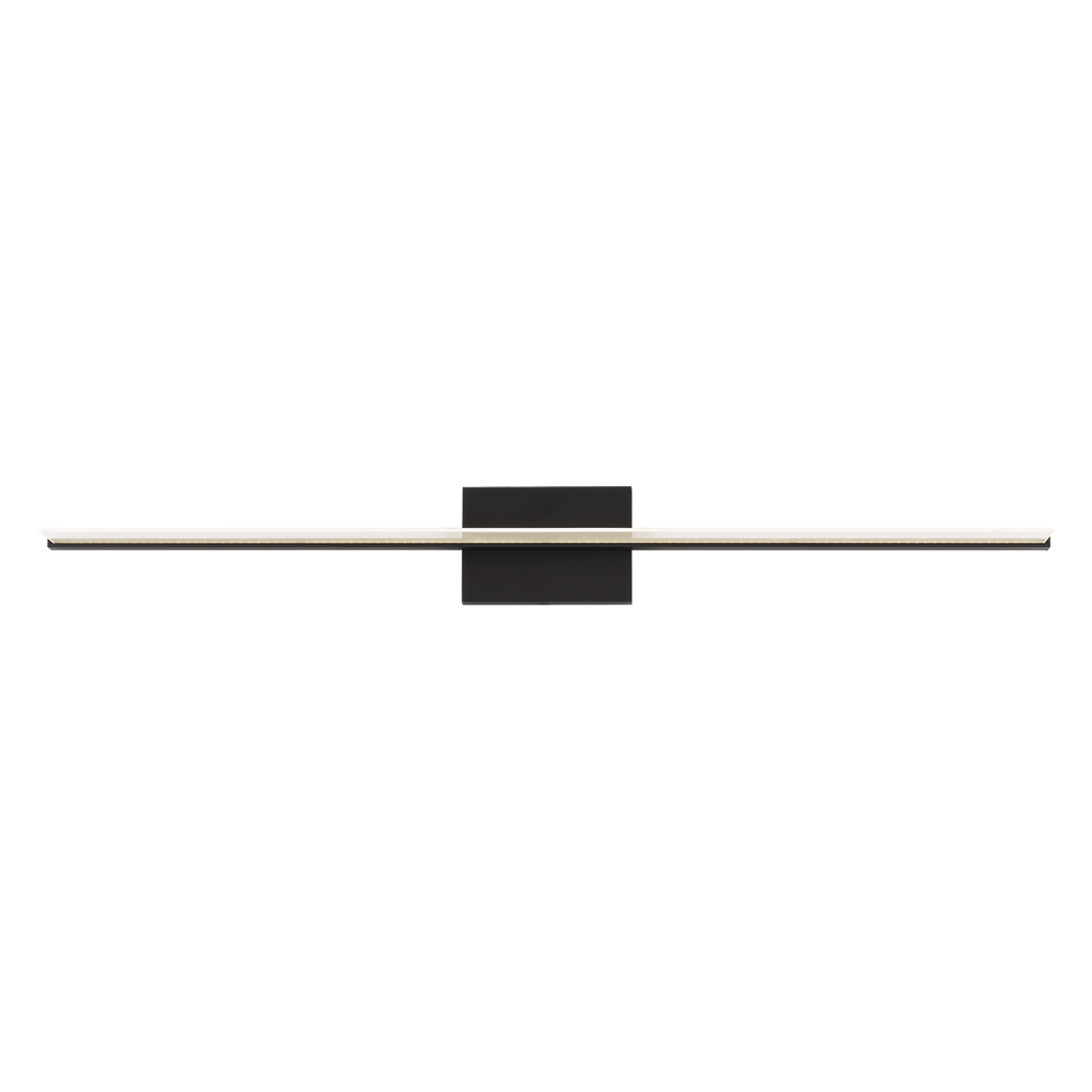 Span 48 Bath Direct/Indirect Nightshade Black LED 90 CRI 3000K 120V