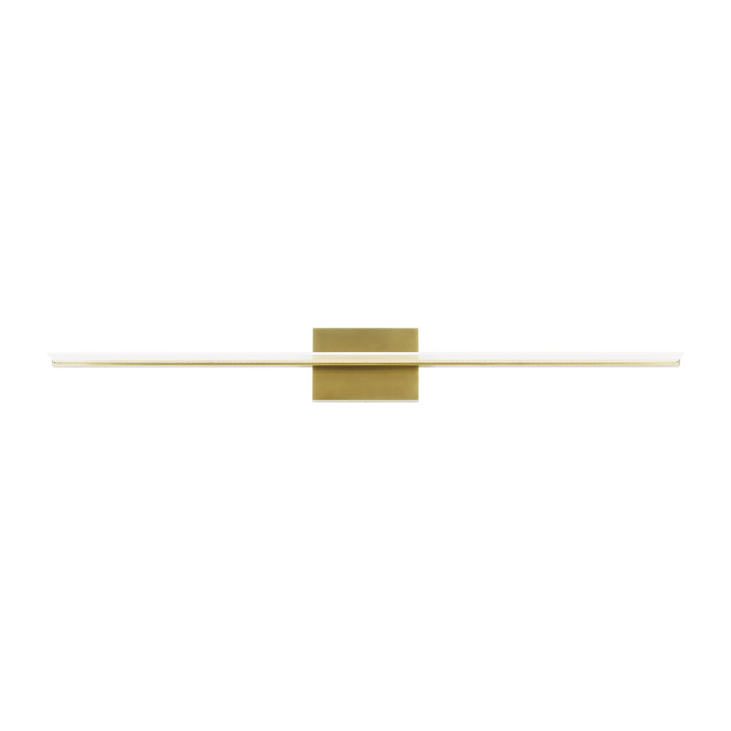 Span 48 Bath Direct/Indirect plated brass 3000K 90 CRI integrated led 90 cri 3000k 120v