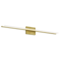 Span 48 Bath Direct/Indirect plated brass 3000K 90 CRI integrated led 90 cri 3000k 120v