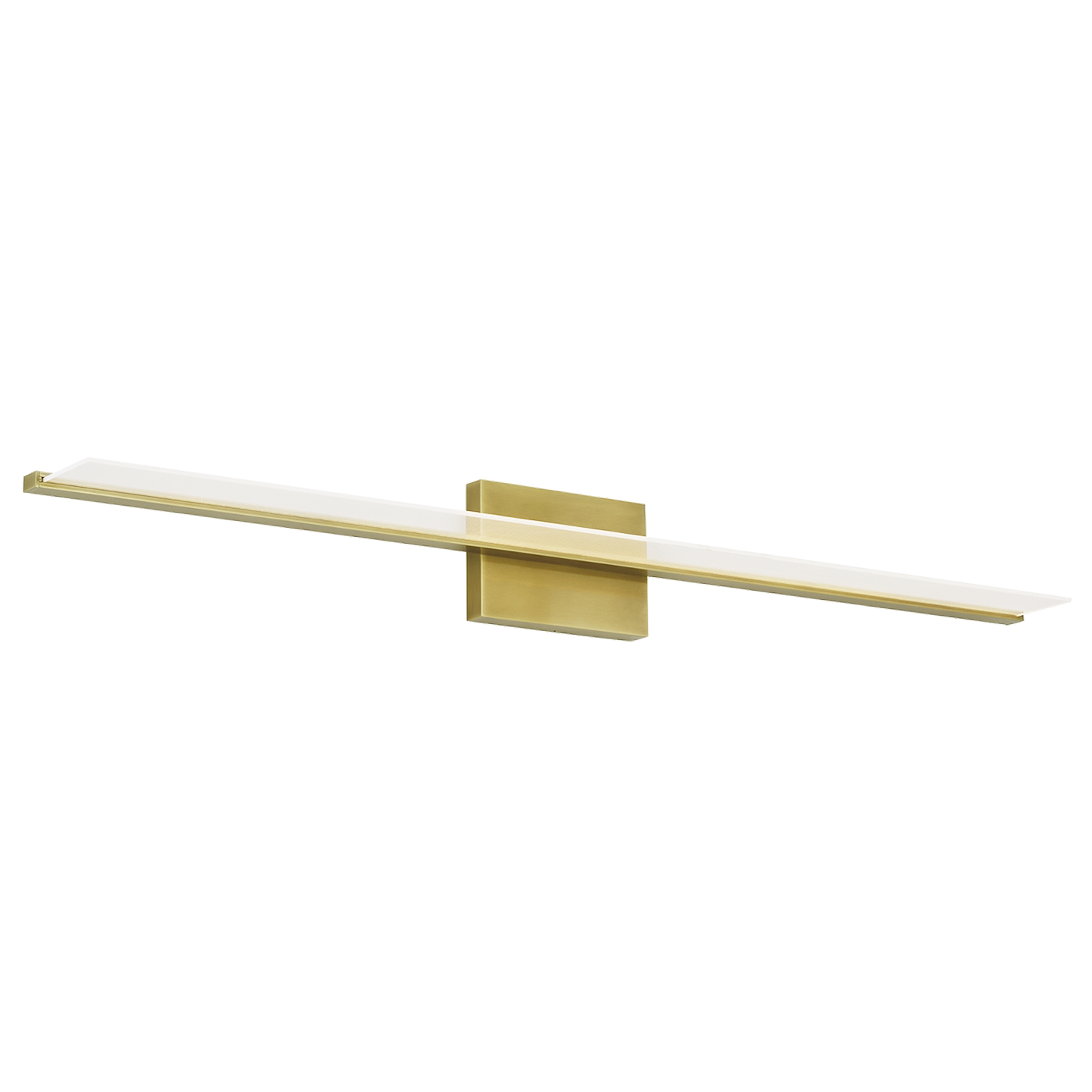 Span 48 Bath Direct/Indirect plated brass 3000K 90 CRI integrated led 90 cri 3000k 120v