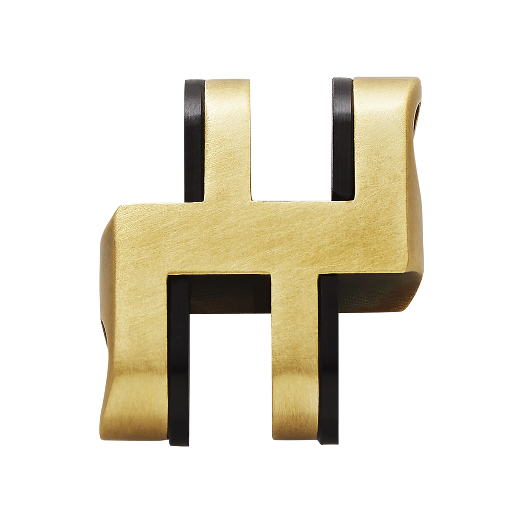 Collier Isolated Mechanical Connector Natural Brass