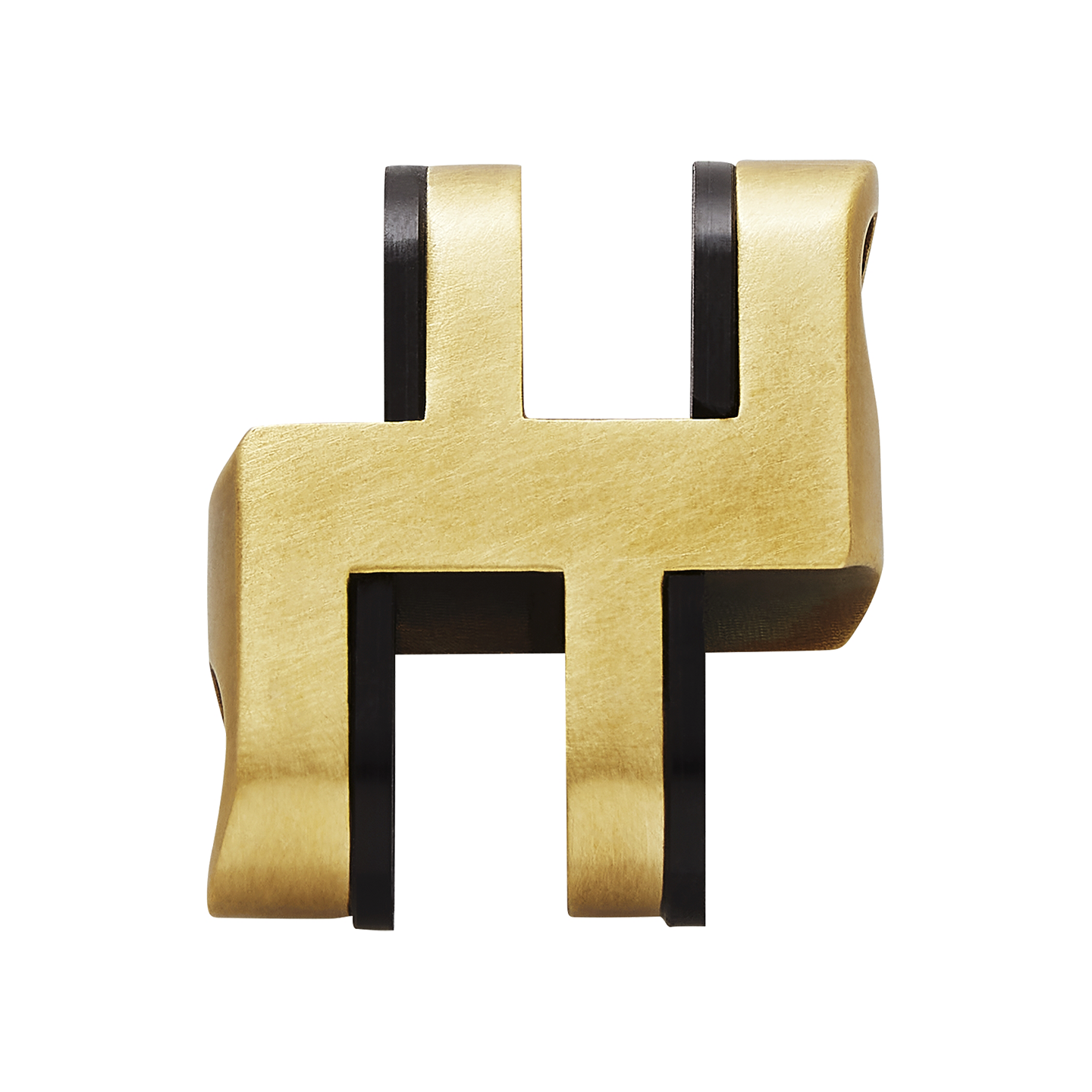 Collier Isolated Mechanical Connector Natural Brass