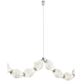 Collier Swag Cable Polished Nickel