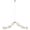 Collier Swag Cable Natural Brass