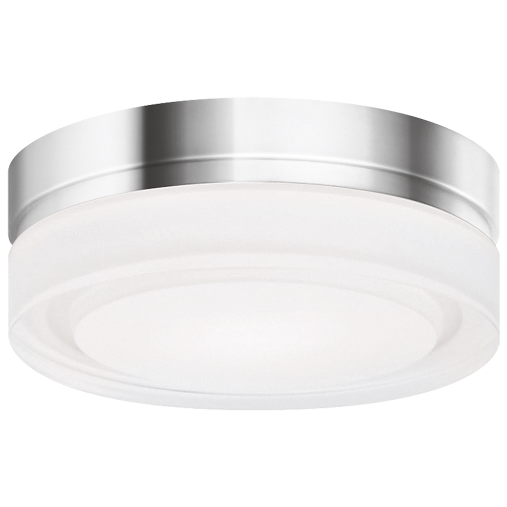 Cirque Small Flush Mount Small Chrome LED 3000K 90 CRI90 cri 3000k 120v-277v