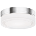Cirque Small Flush Mount Small Chrome LED 90 CRI 2700K 120-277V