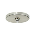FreeJack 4" Round Flush Canopy LED 4 | Satin Nickel
