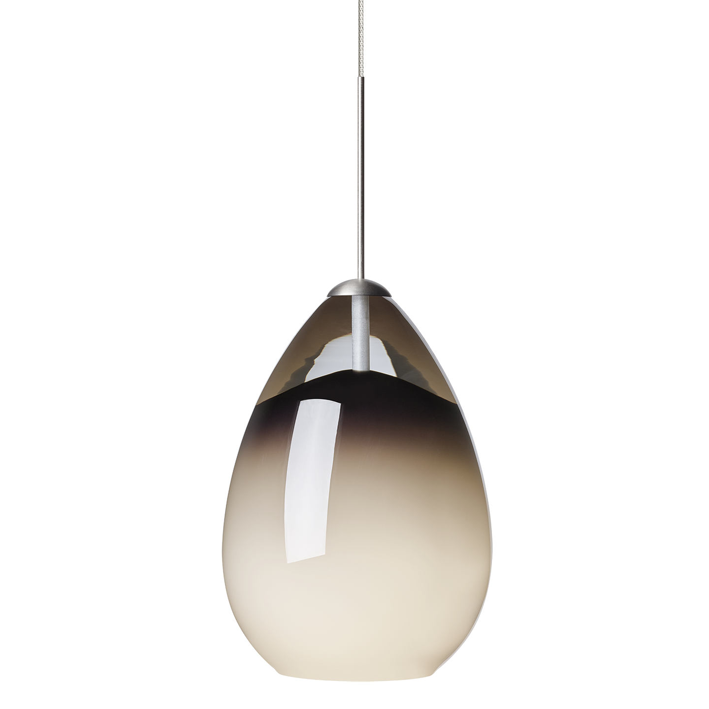 Alina Pendant | Antique Bronze | Smoke Glass FreeJack Bulb(s) Included
