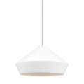 Brummel Pendant | Antique Bronze | Matte White FreeJack Bulb(s) Not Included