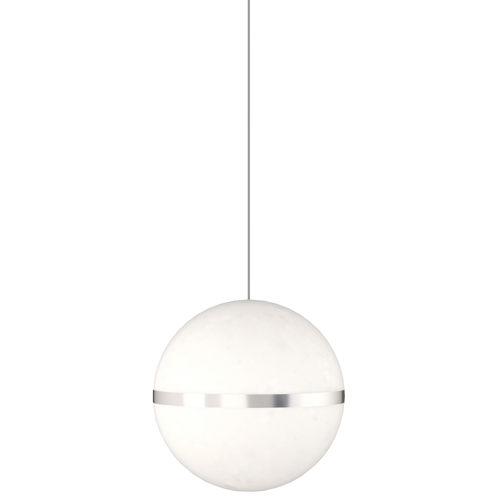 Mini Hanea Pendant | Satin Nickel | Acrylic Shade FreeJack Bulb(s) Included