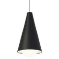 Joni Mini Pendant | Nightshade Black | Frost Glass FreeJack Bulb(s) Included