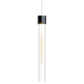 Mini Linger Pendant | Nightshade Black | Outer Glass | inner acrylic FreeJack Bulb(s) Included
