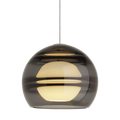 Sedona Pendant | Satin Nickel | Smoke FreeJack Bulb(s) Not Included