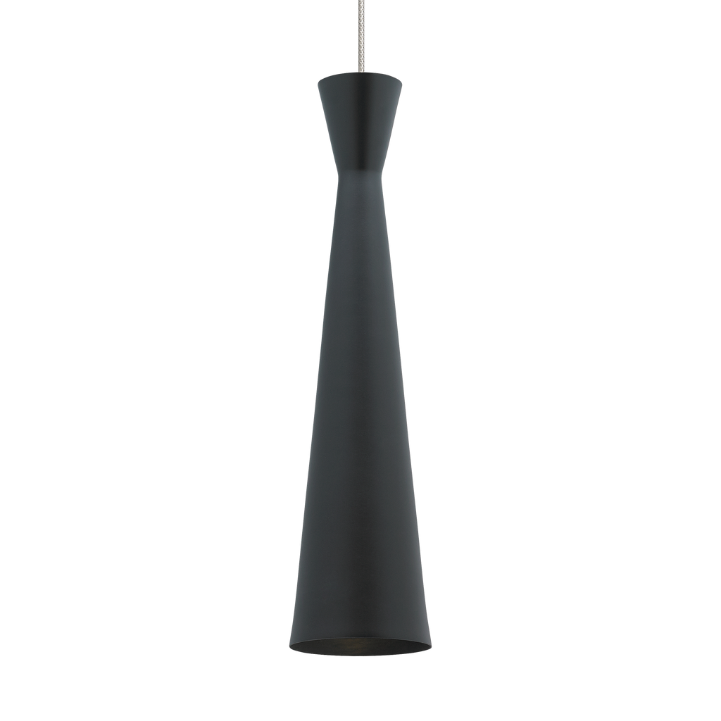 Windsor Pendant | Satin Nickel | Black FreeJack Bulb(s) Not Included