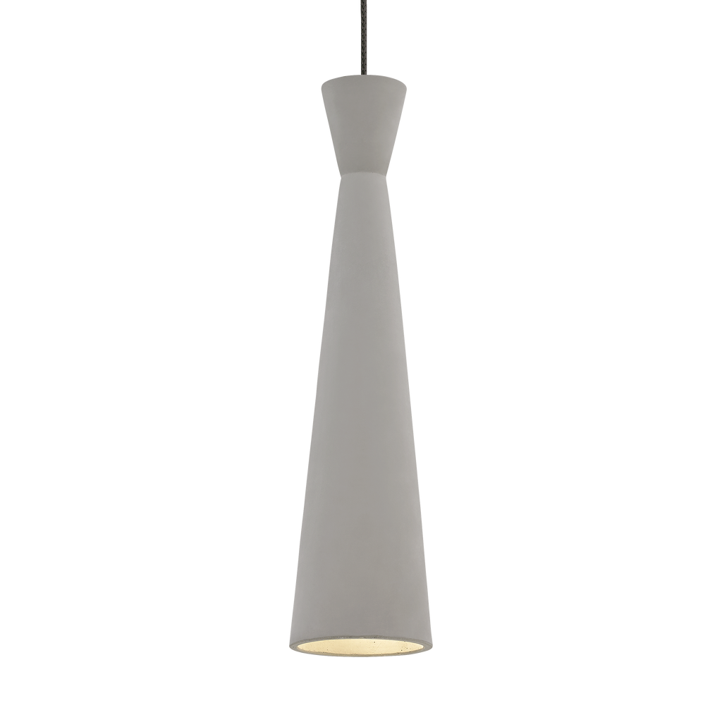 Windsor Pendant | Antique Bronze | Concrete FreeJack Bulb(s) Included