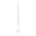 Zenith Small Pendant | Satin Nickel | White Glass FreeJack Bulb(s) Not Included