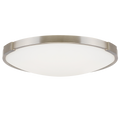 Lance 13 Flush Mount | Satin Nickel