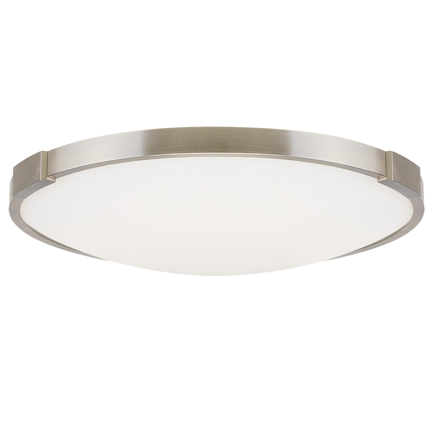 Lance 13 Flush Mount | Satin Nickel