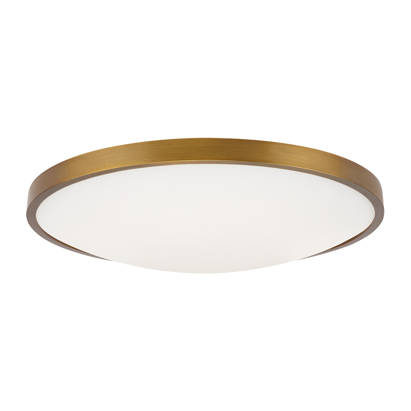 Vance 13 Flush Mount 13" Small Aged Brass LED 90 CRI 3000K 120V