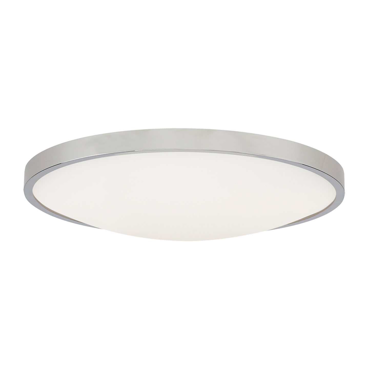 Vance 13 Flush Mount 13" Small Chrome LED 90 CRI 2700k 120V