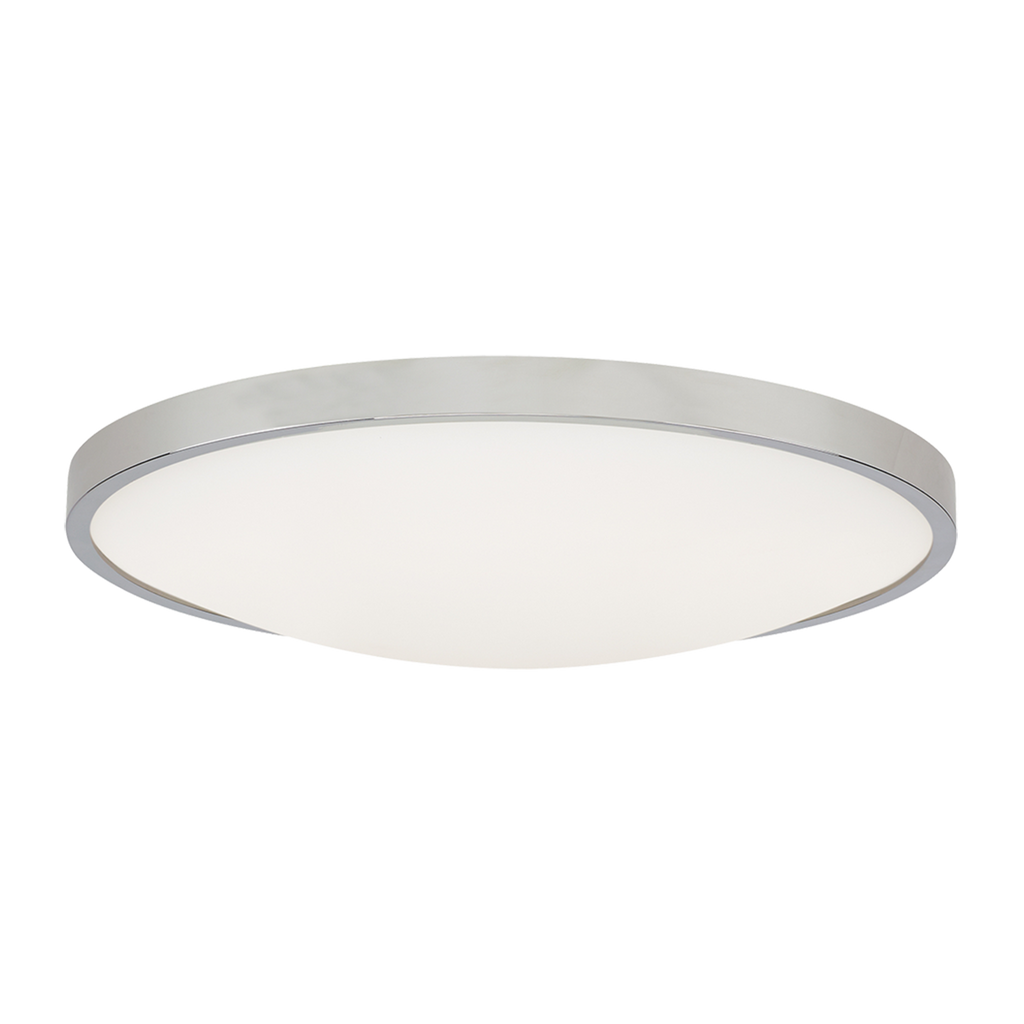 Vance 13 Flush Mount 13" Small Chrome LED 3000K 90 CRI90 cri 3000k 120v
