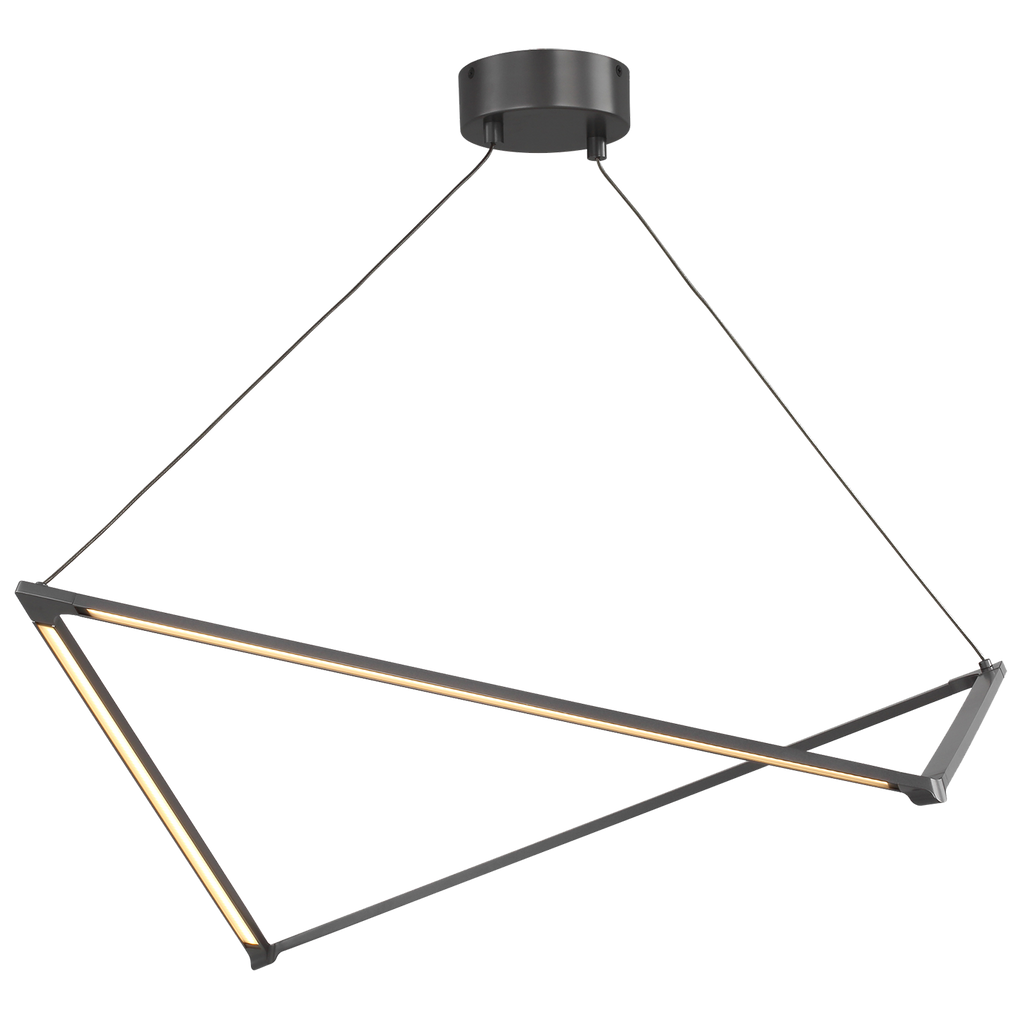 Balto Linear Suspension gunmetal LED 90 CRI 3000K 120V