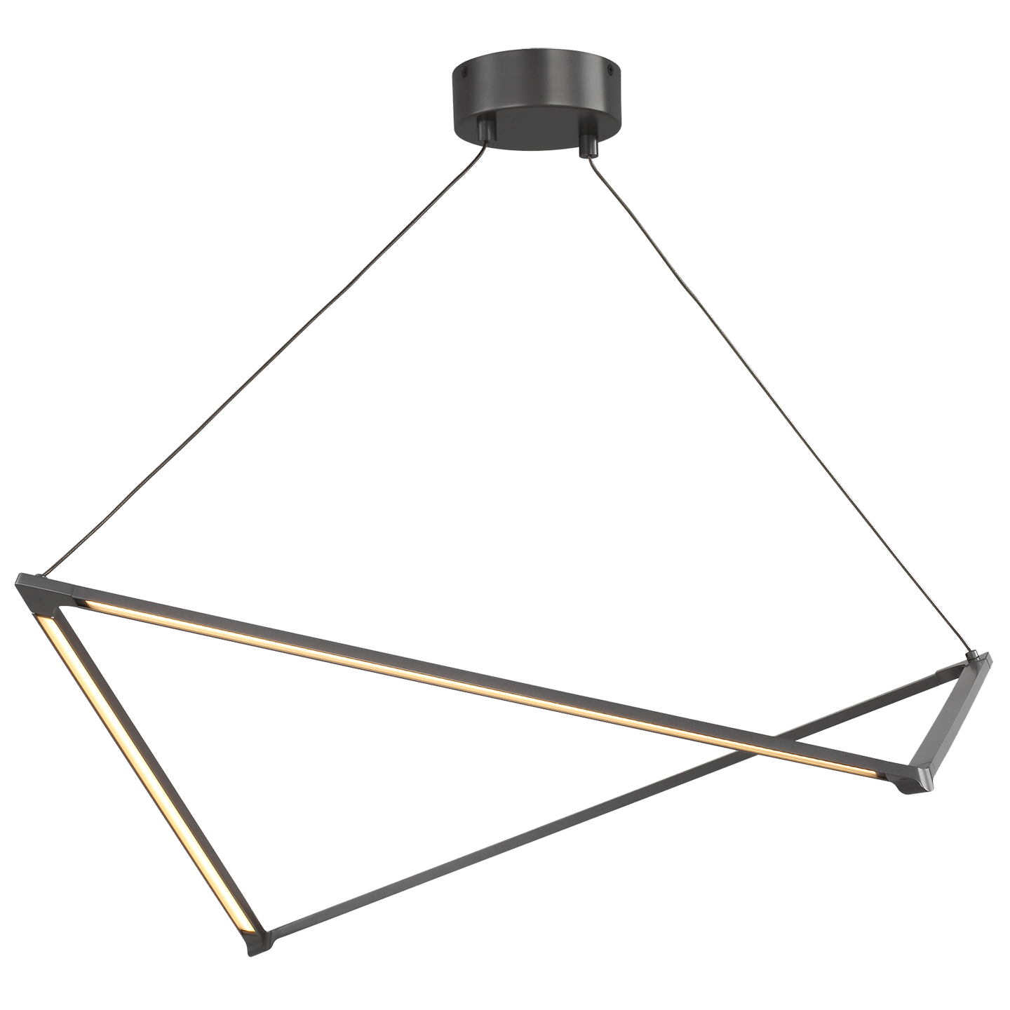 Balto Linear Suspension gunmetal LED 90 CRI 3000K 120V