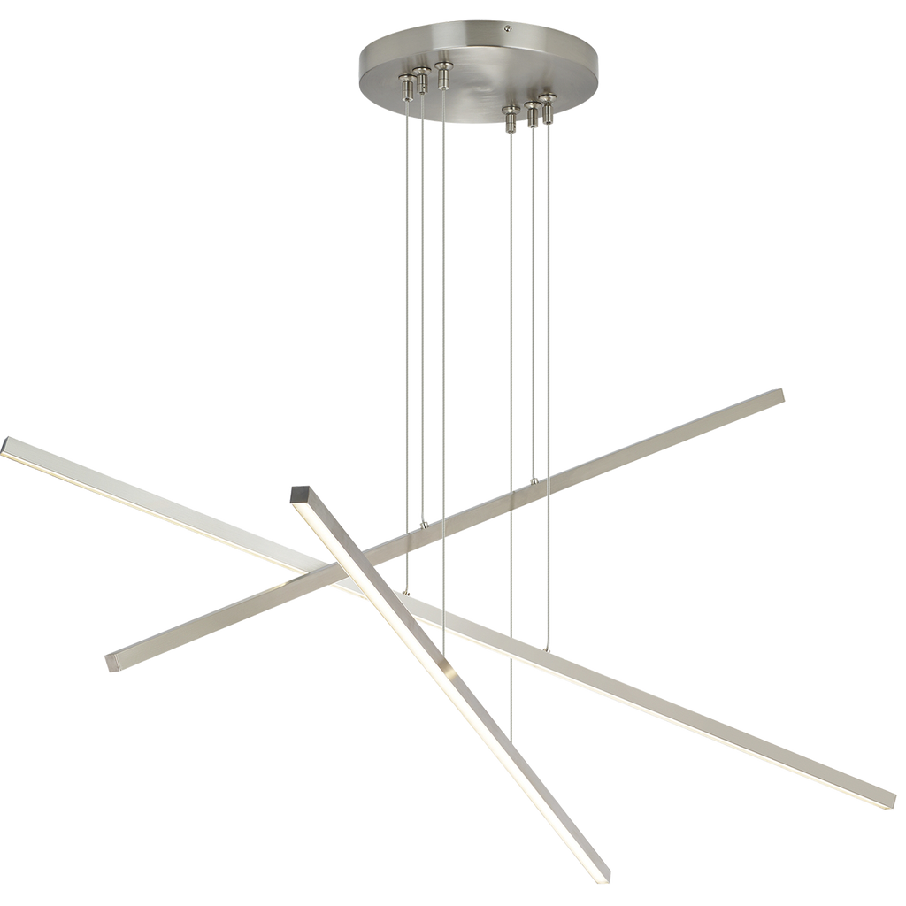 Essence Trio Linear Satin Nickel LED 90 CRI 3000K 120V