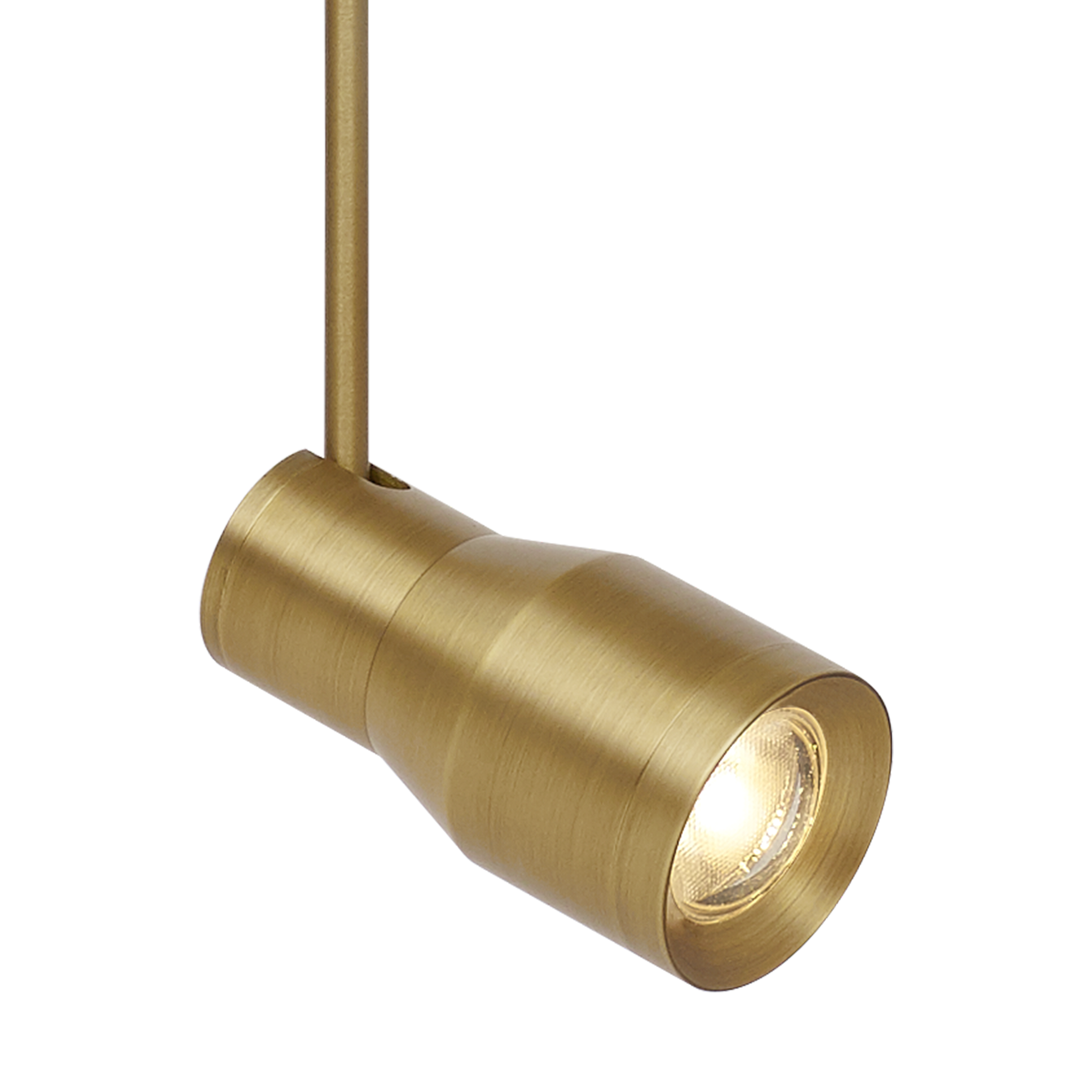 Ace Head MonoRail plated brass 3000K 90 CRI