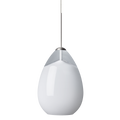 Alina Pendant | Antique Bronze | White Glass MonoRail Bulb(s) Included