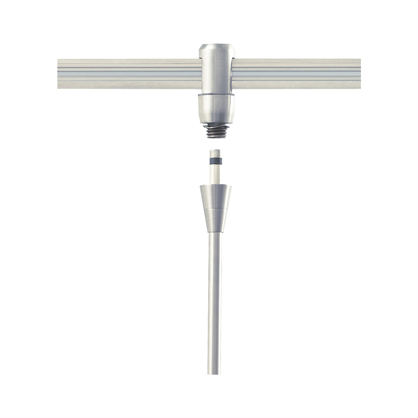 MonoRail FreeJack Connector satin nickel