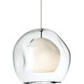 Mini Jasper Pendant | Satin Nickel | Clear glass MonoRail Bulb(s) Not Included