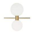 Orbs Head Vertical aged brass 3000K 90 CRI integrated led 90 cri 3000k 12v