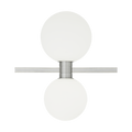 Orbs Head Vertical satin nickel 3000K 90 CRI integrated led 90 cri 3000k 12v
