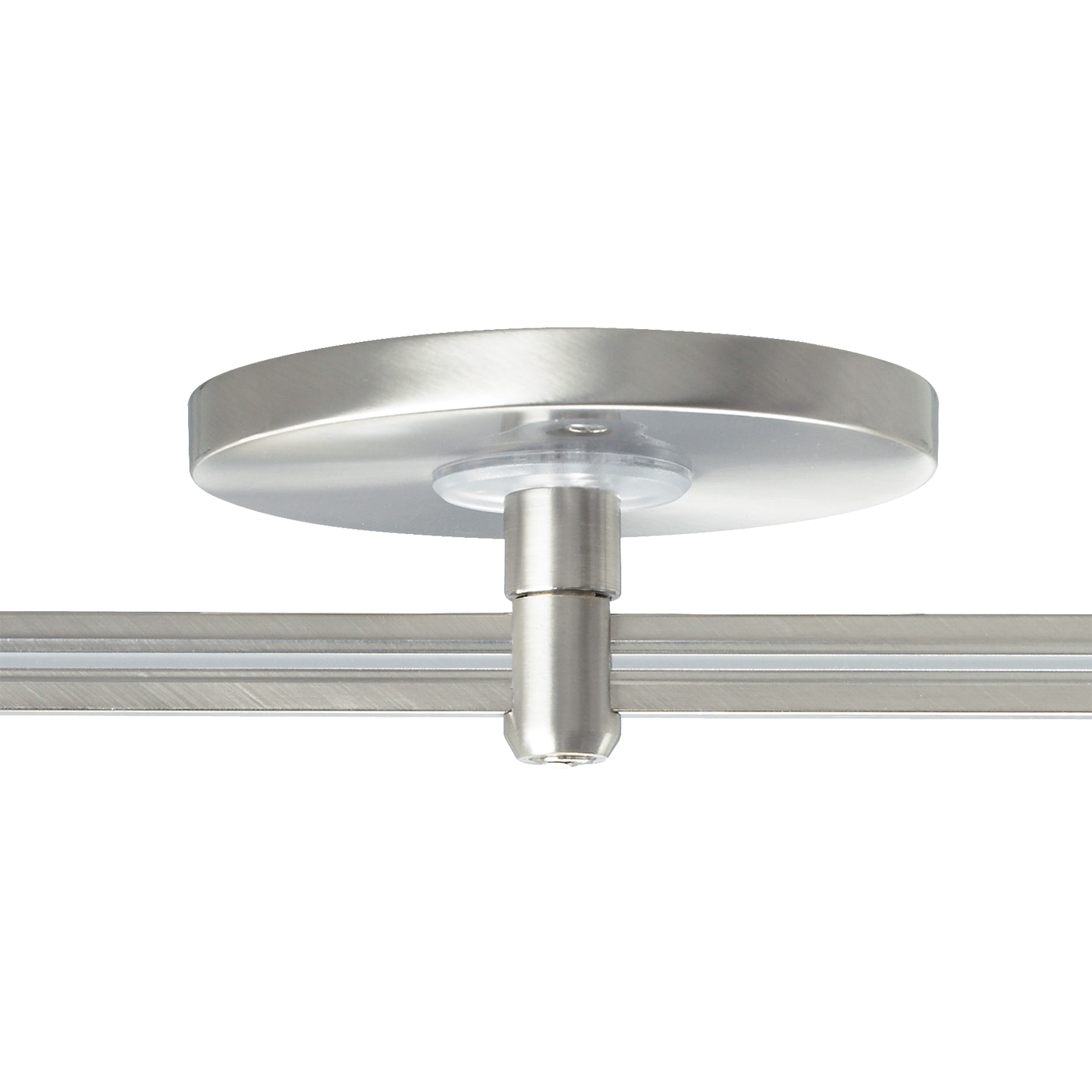 MonoRail 4" Round Power Feed Canopy Low-Profile Single-Feed antique bronze