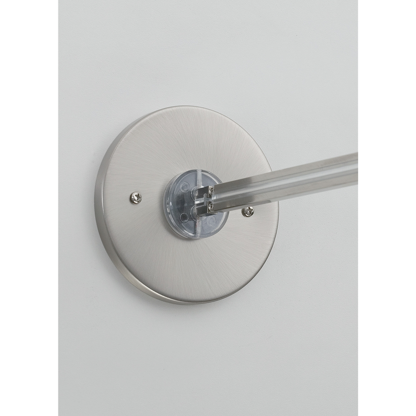 MonoRail 4" Round Direct-End Power Feed 4 | Satin Nickel