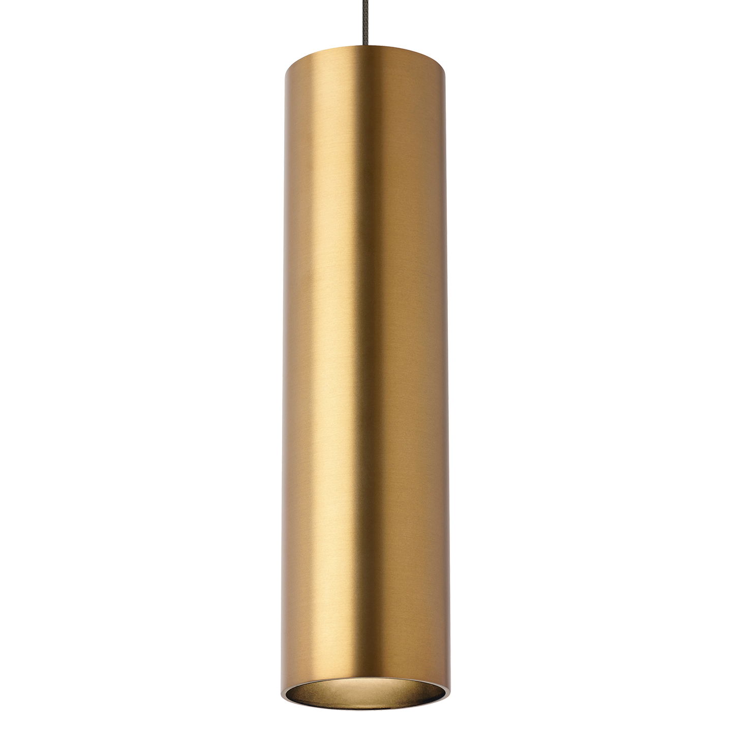 Piper Pendant | Aged Brass |  MonoRail Bulb(s) Included