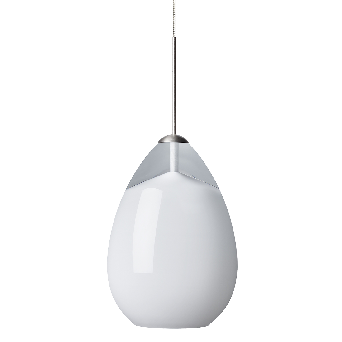 Alina Pendant | Antique Bronze | White Glass Monopoint Bulb(s) Included