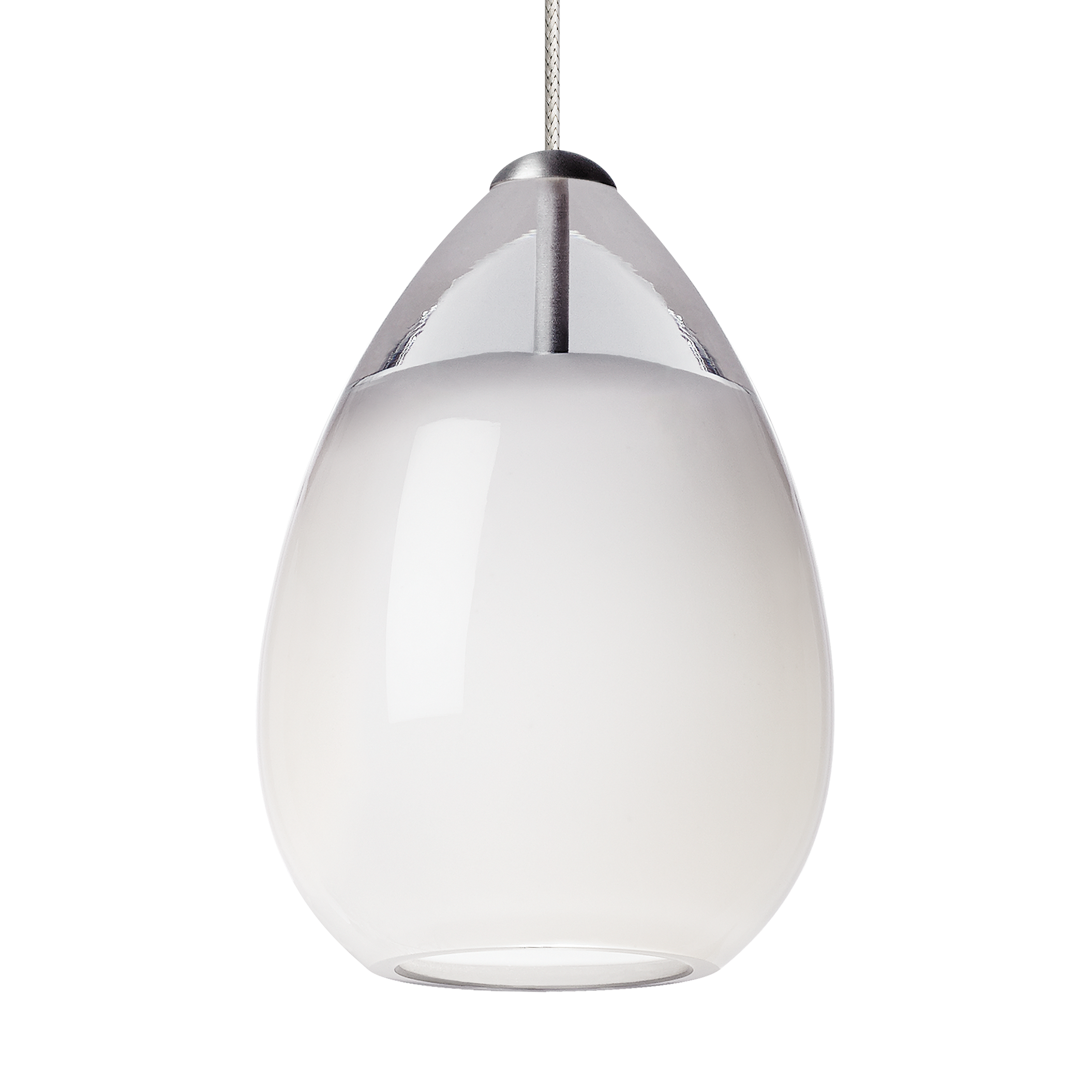 Alina Pendant | Antique Bronze | White Glass Monopoint Bulb(s) Included