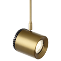 Burk Head MonoPoint aged brass 3500K 90 CRI led