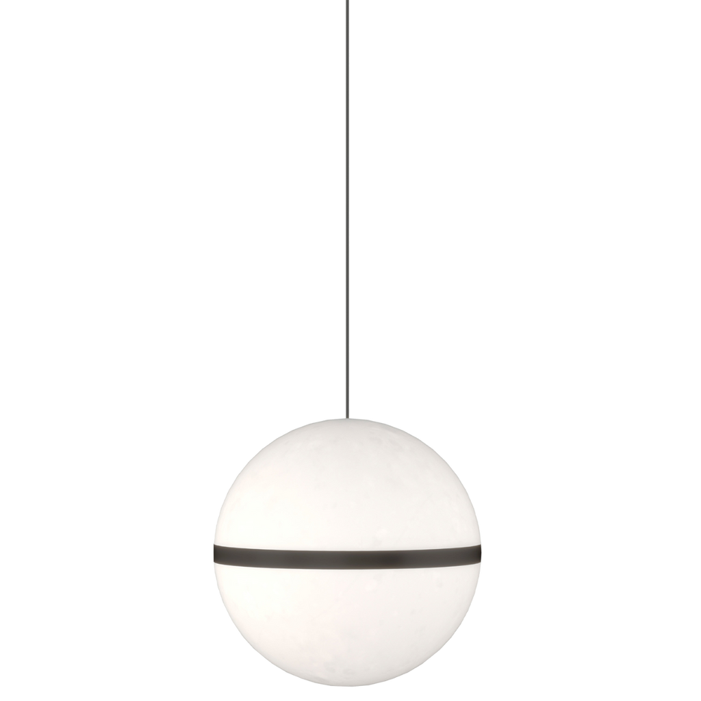 Mini Hanea Pendant | Nightshade Black | Acrylic Shade Monopoint Bulb(s) Not Included