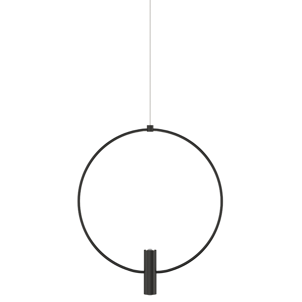 Mini Layla 13 Pendant | Nightshade Black | Aluminum Monopoint Bulb(s) Included