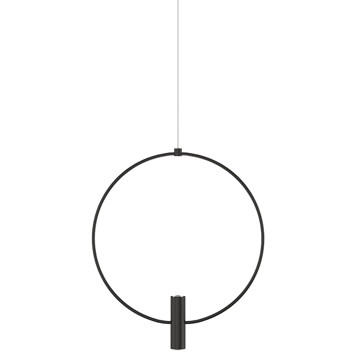 Mini Layla 13 Pendant | Nightshade Black | Aluminum Monopoint Bulb(s) Included