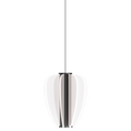 Mini Nyra Pendant | Nightshade Black | Acrylic Monopoint Bulb(s) Included